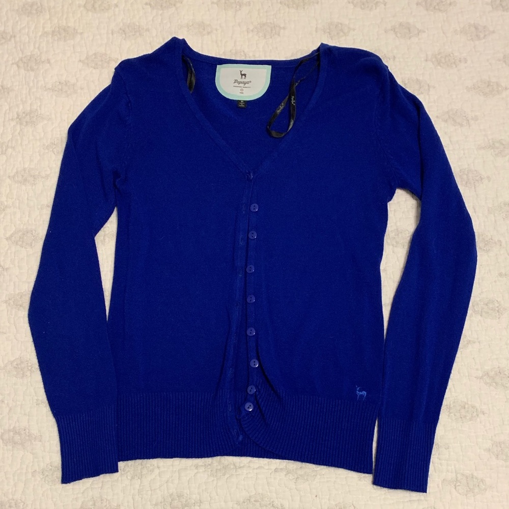 Papaya cardigan